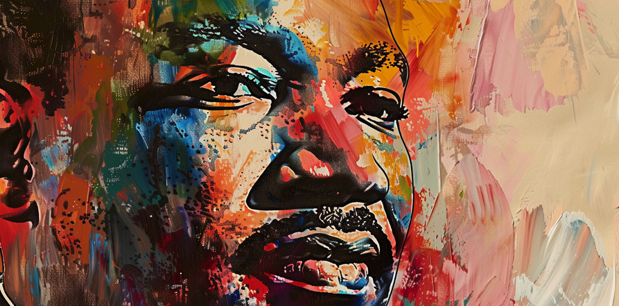 Painting of Martin Luther King