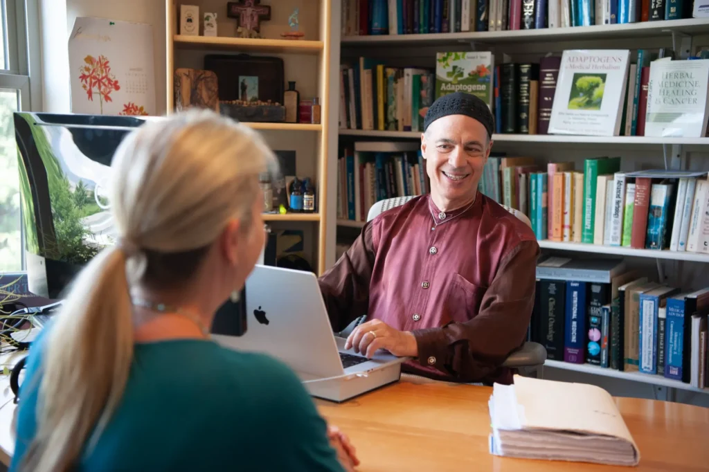 Donnie with patient 360 scaled 1