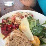 Pomegranate Seeds in Salad