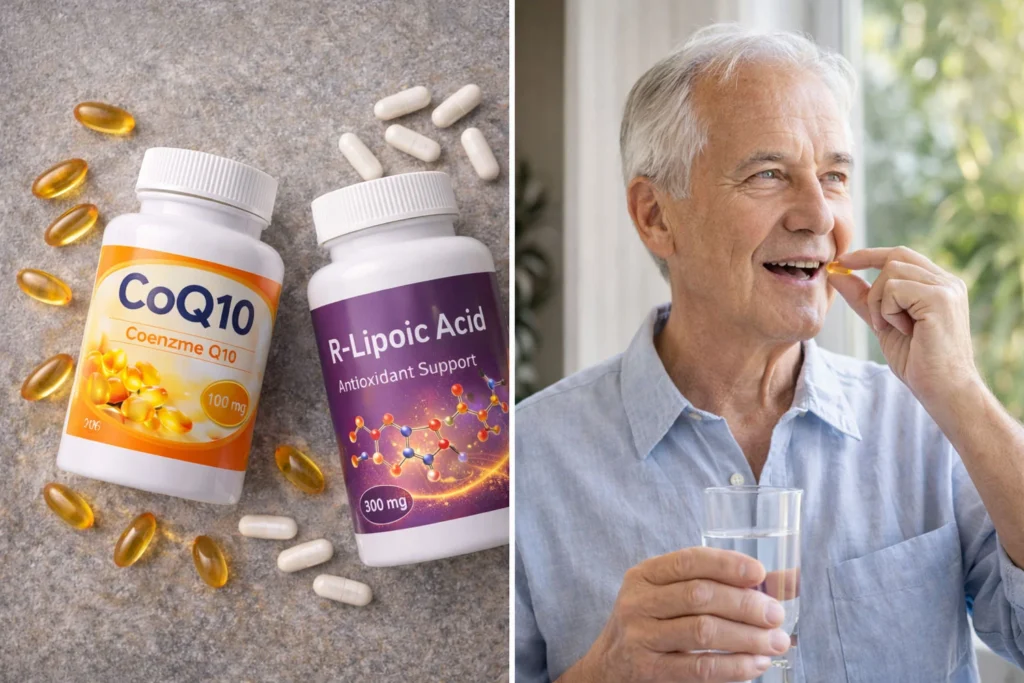 CoQ10 and R-Lipoic Acid