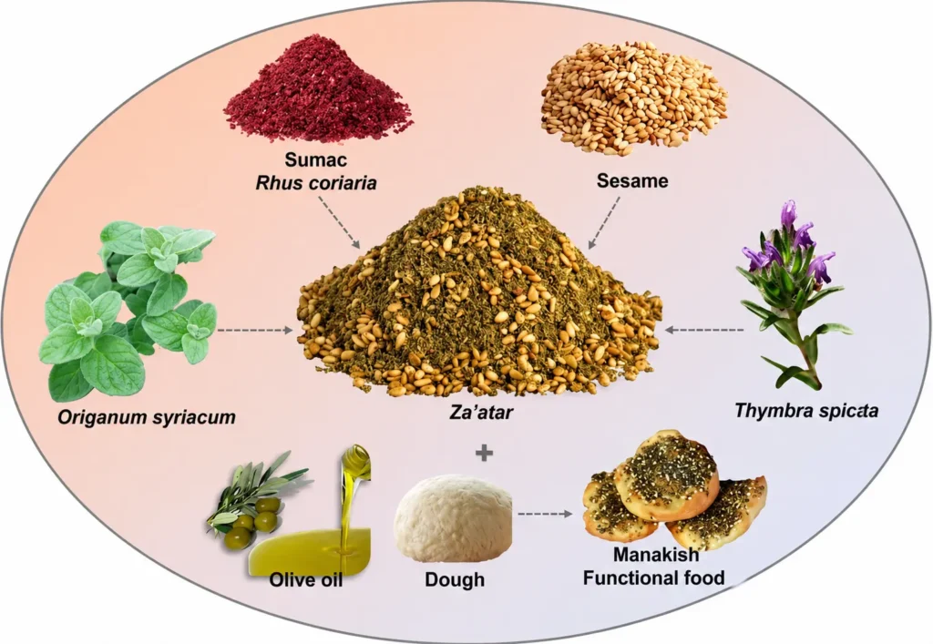 Zaatar ingredients 2