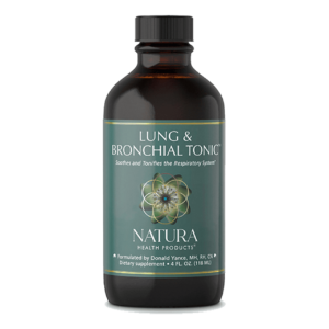 Natura Health Products Lung & Bronchial Tonic, 4 fl oz bottle